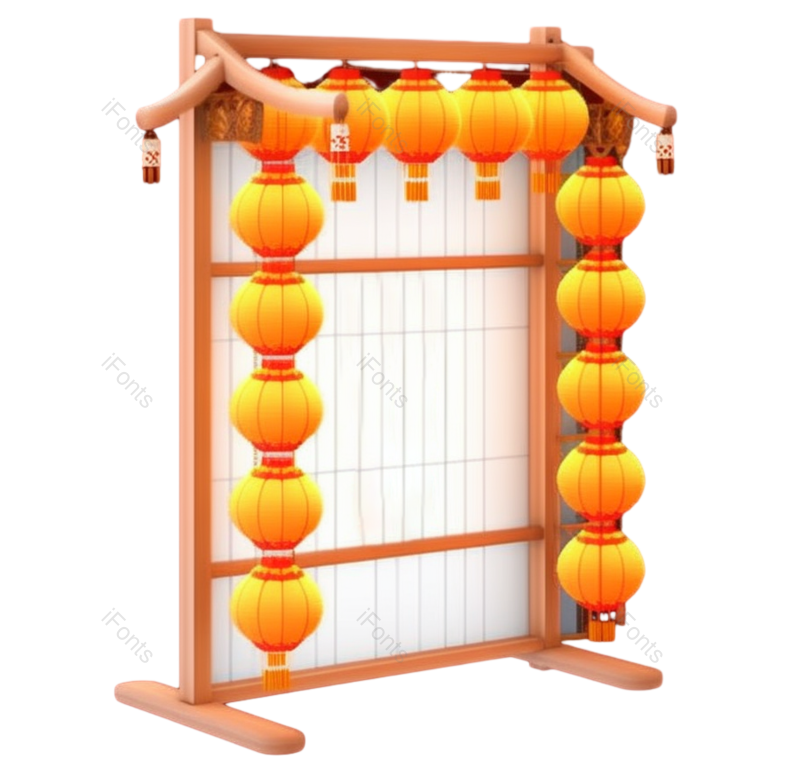 节日图片,中国风元素,元素PNG,卡通免抠素材